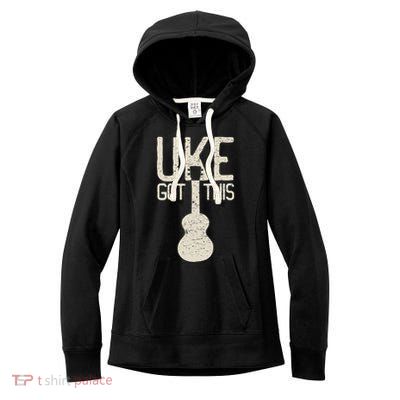 Uke Got This Funny Pun Ukulele Club Women's Fleece Hoodie