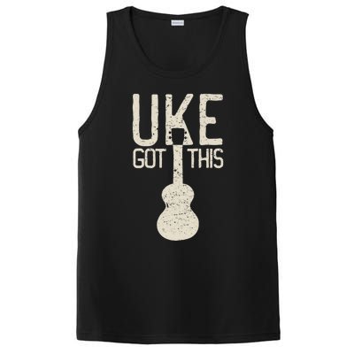 Uke Got This Funny Pun Ukulele Club PosiCharge Competitor Tank