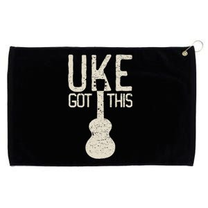 Uke Got This Funny Pun Ukulele Club Grommeted Golf Towel