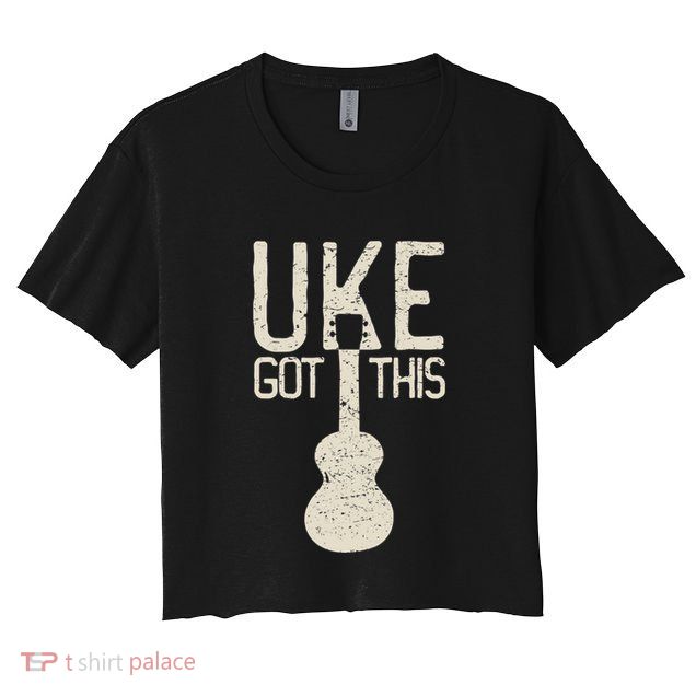 Uke Got This Funny Pun Ukulele Club Crop Top
