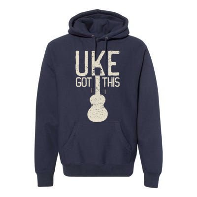 Uke Got This Funny Pun Ukulele Club Premium Hoodie