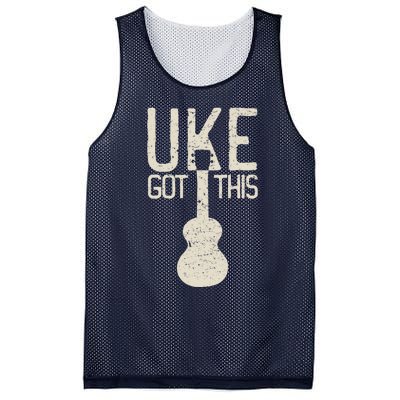 Uke Got This Funny Pun Ukulele Club Mesh Reversible Basketball Jersey Tank