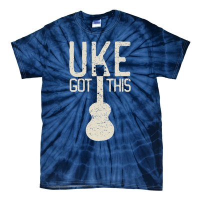 Uke Got This Funny Pun Ukulele Club Tie-Dye T-Shirt