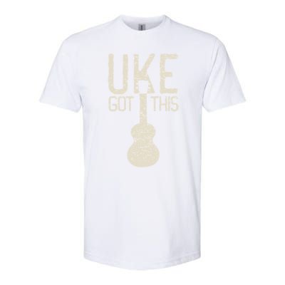 Uke Got This Funny Pun Ukulele Club Softstyle® CVC T-Shirt