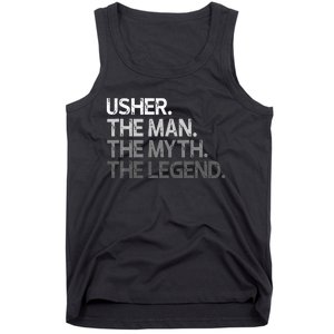 U.S.H.E.R Gift The Man Myth Legend Tank Top