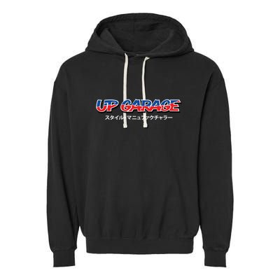 Up Garage Garment-Dyed Fleece Hoodie
