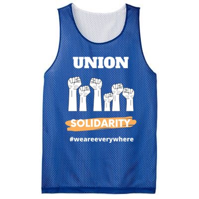 Union Gift Union Solidarity Union Worker Gift Mesh Reversible Basketball Jersey Tank