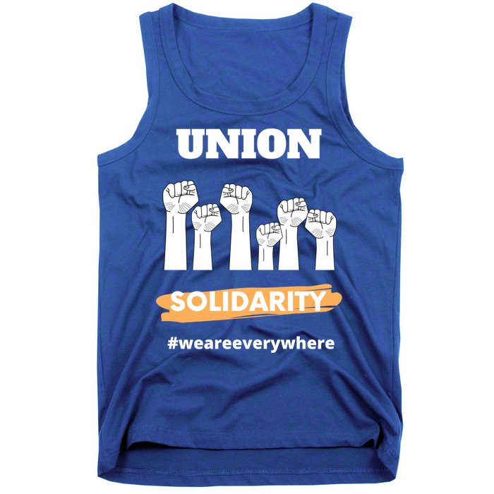 Union Gift Union Solidarity Union Worker Gift Tank Top