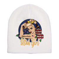 Utah Girl Utah Proud State Flag For Woman Short Acrylic Beanie