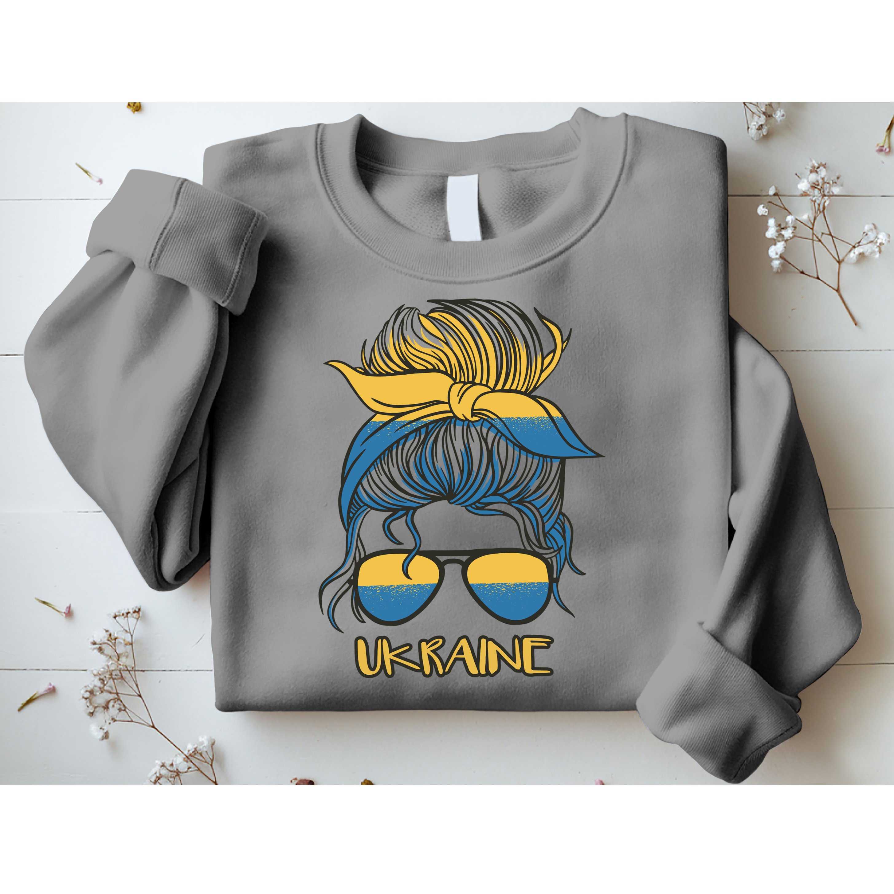 Ukraine Girl Sweatshirt