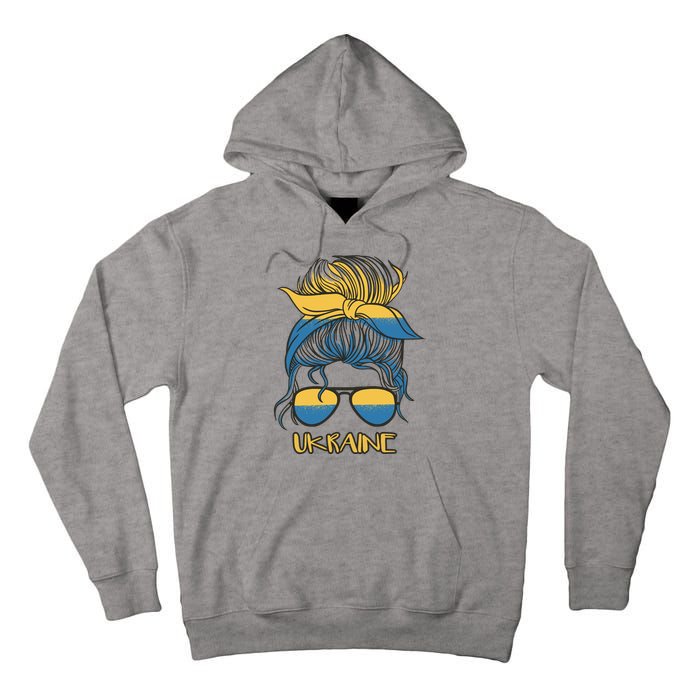 Ukraine Girl Tall Hoodie