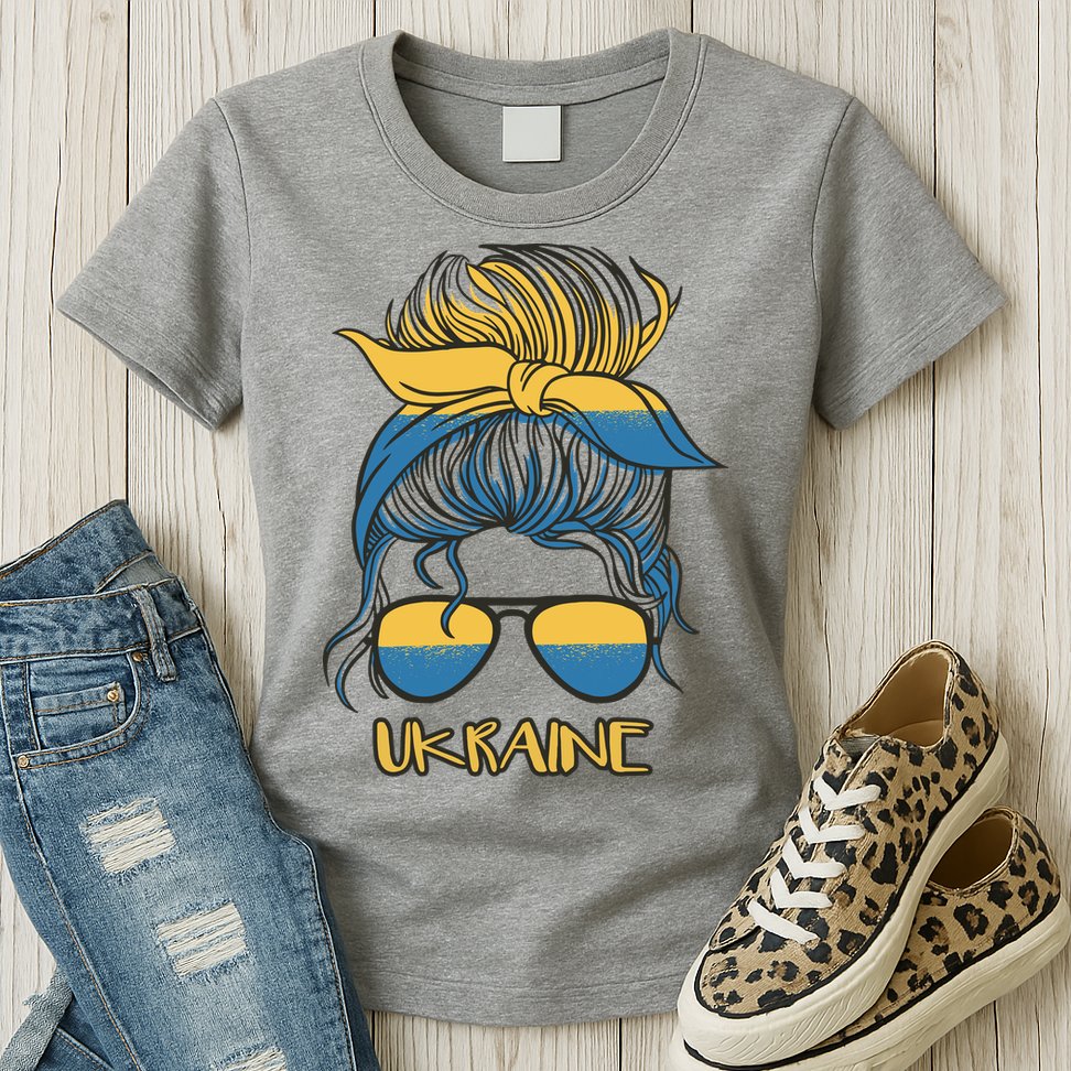Ukraine Girl Womens T-Shirt