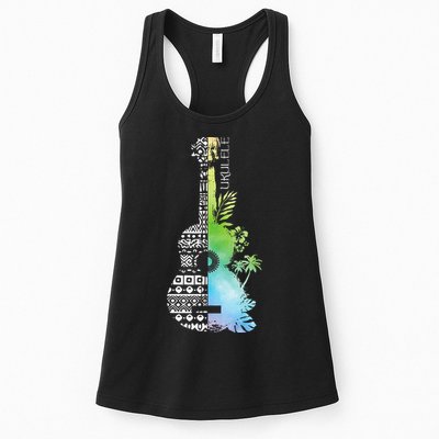 Ukulele Guitar Ukulelist Guitarist Musical Instrument Womens Tank Top