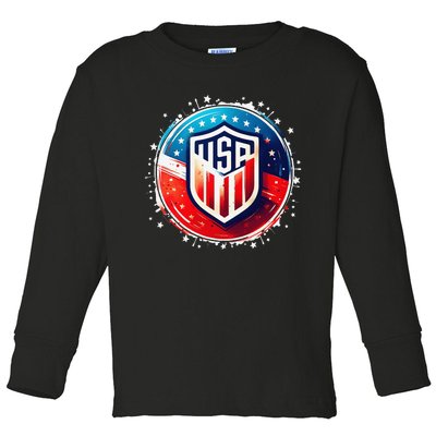 Usa Go United States Sport Usa Team Apparel Usa Toddler Long Sleeve Shirt