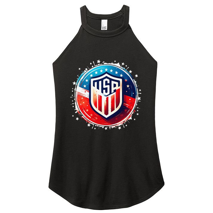 Usa Go United States Sport Usa Team Apparel Usa Women's Perfect Tri Rocker Tank