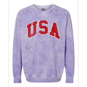 Usa Gift Colorblast Crewneck Sweatshirt