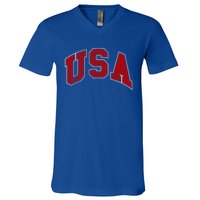 Usa Gift V-Neck T-Shirt