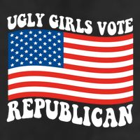 Ugly Girls Vote Republican Usa Flag 11oz C Handle Ceramic Mug