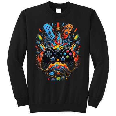 Ultimate Gaming Vibes Level Up Your Style Sweatshirt