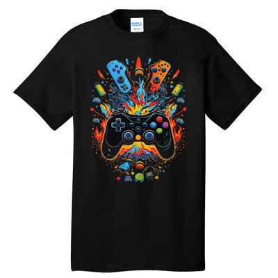 Ultimate Gaming Vibes Level Up Your Style Tall T-Shirt