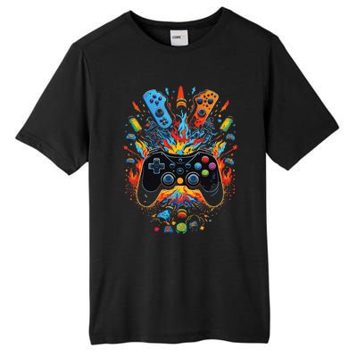 Ultimate Gaming Vibes Level Up Your Style Tall Fusion ChromaSoft Performance T-Shirt