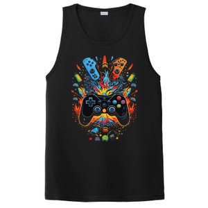 Ultimate Gaming Vibes Level Up Your Style PosiCharge Competitor Tank