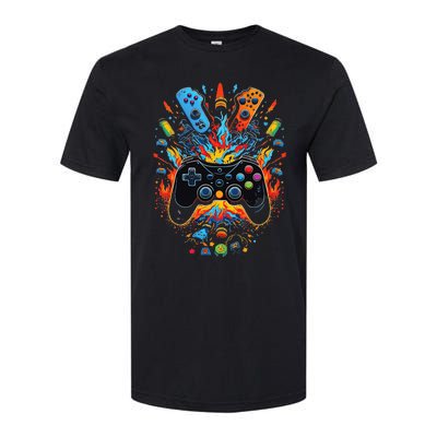 Ultimate Gaming Vibes Level Up Your Style Softstyle CVC T-Shirt