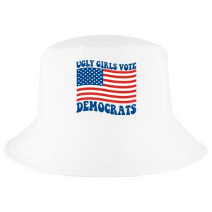 Ugly Girls Vote Democrats Usa Flag Cool Comfort Performance Bucket Hat