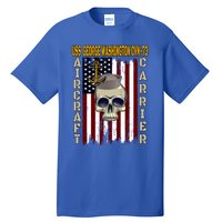 Uss George Washington Cvngift73 Veterans Day Dad Son Gift Tall T-Shirt