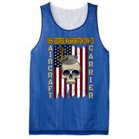 Uss George Washington Cvngift73 Veterans Day Dad Son Gift Mesh Reversible Basketball Jersey Tank