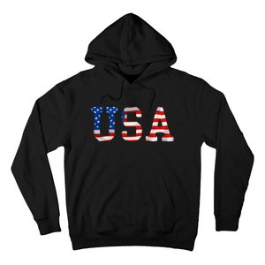 USA Gift Women Men Kids Patriotic American Flag July 4th Hoodie