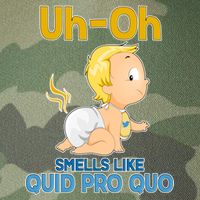 Uh-Oh Smells Like Quid Pro Quo Legacy Tie Dye Trucker Hat