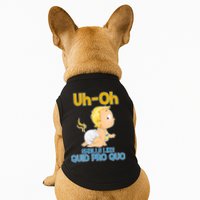 Uh-Oh Smells Like Quid Pro Quo Doggie Tank