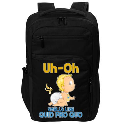 Uh-Oh Smells Like Quid Pro Quo Impact Tech Backpack