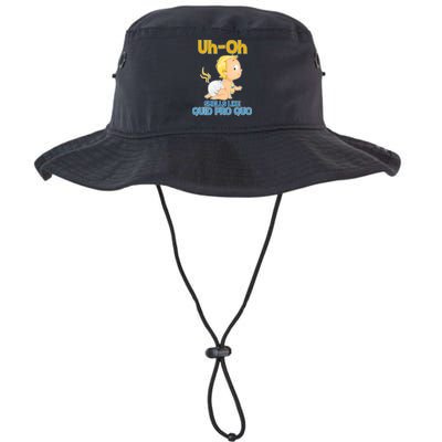 Uh-Oh Smells Like Quid Pro Quo Bucket Hat