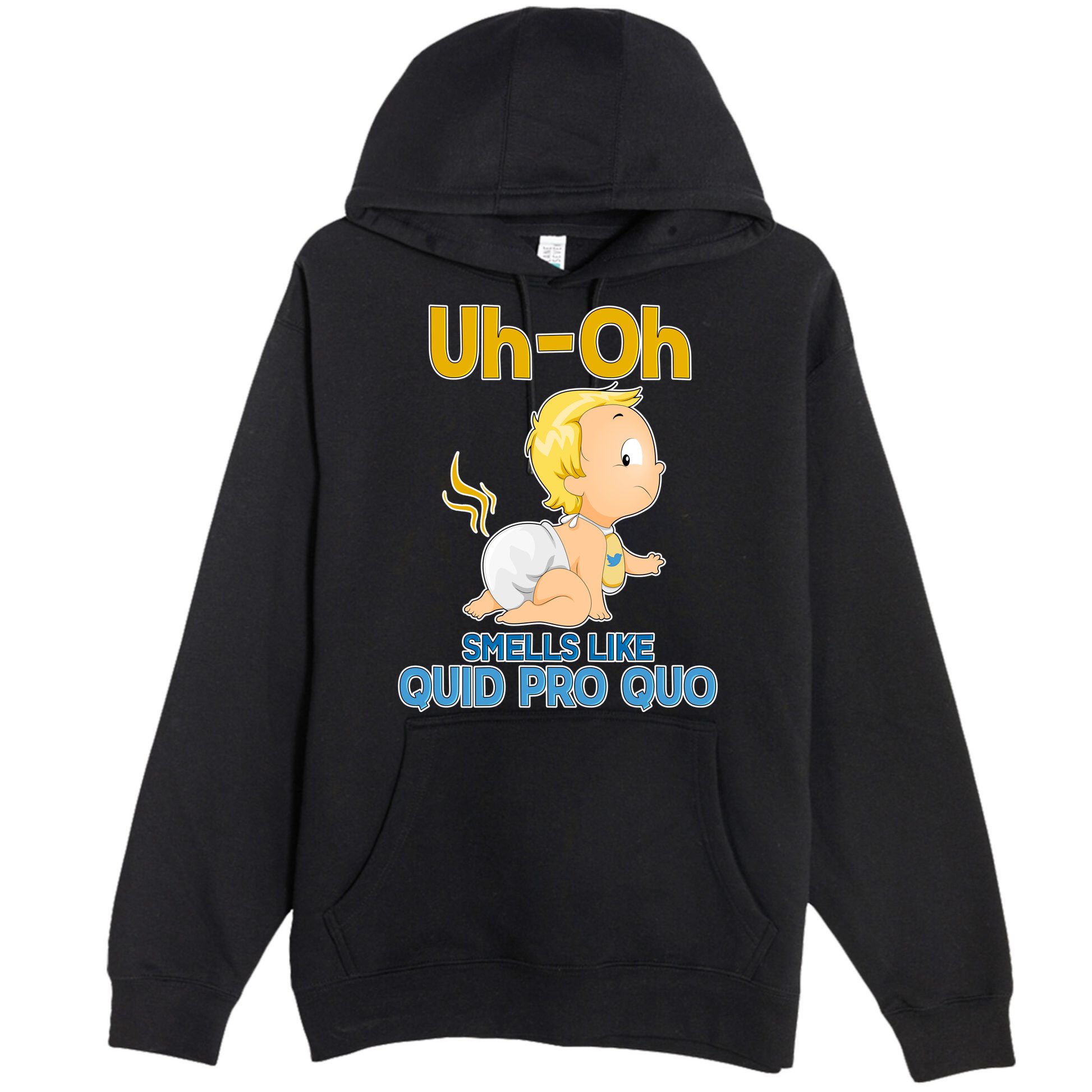 Uh-Oh Smells Like Quid Pro Quo Premium Pullover Hoodie