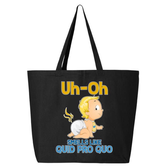 Uh-Oh Smells Like Quid Pro Quo 25L Jumbo Tote