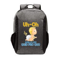 Uh-Oh Smells Like Quid Pro Quo Vector Backpack