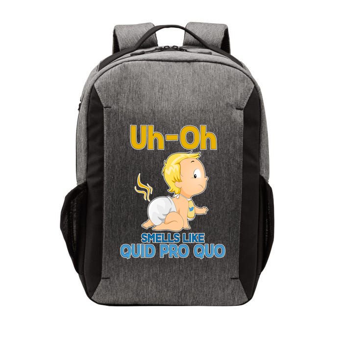 Uh-Oh Smells Like Quid Pro Quo Vector Backpack