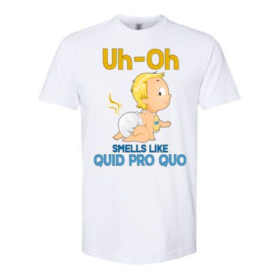 Uh-Oh Smells Like Quid Pro Quo Softstyle® CVC T-Shirt