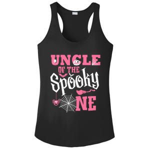 Uncle Halloween 1st Birthday Matching Family Spooky One Ladies PosiCharge Competitor Racerback Tank