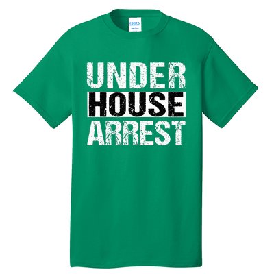 Under House Arrest Bail Jail Parody Tall T-Shirt