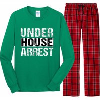 Under House Arrest Bail Jail Parody Long Sleeve Pajama Set