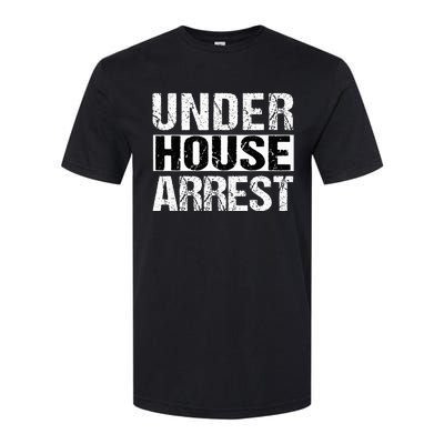 Under House Arrest Bail Jail Parody Softstyle CVC T-Shirt