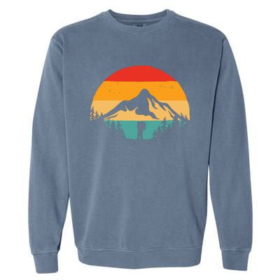 Unplug. Hiking Apparel Hiker Hiking Garment-Dyed Sweatshirt