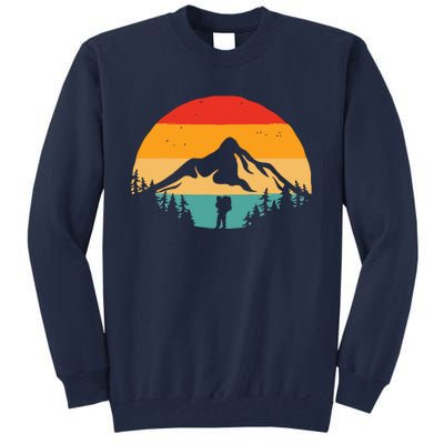 Unplug. Hiking Apparel Hiker Hiking Tall Sweatshirt