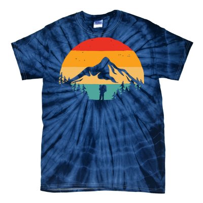 Unplug. Hiking Apparel Hiker Hiking Tie-Dye T-Shirt