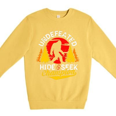 Undefeated Hide And Seek Champion Premium Crewneck Sweatshirt