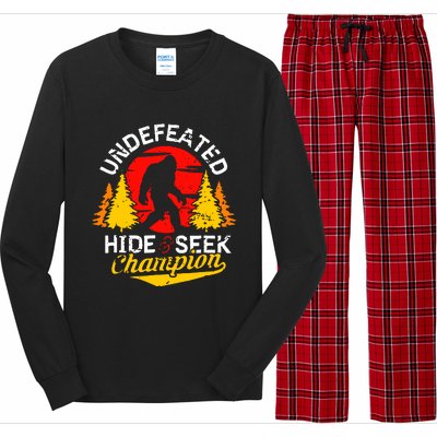 Undefeated Hide And Seek Champion Long Sleeve Pajama Set