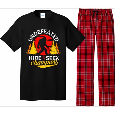 Undefeated Hide And Seek Champion Pajama Set